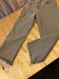 Nuevos pantalones de mezclilla Phase Eight Eleyana de pierna ancha nuevos con etiquetas - 18 - grises - Imagen 1 de 6