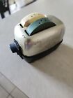 Vintage mini toaster with toast childs toy