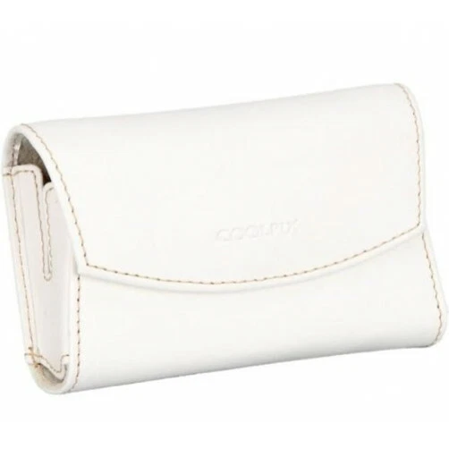 Nikon CS-S09 Leather Case for Coolpix S Series Cameras, White - Lot of 40 Pcs - Image 1 of 1