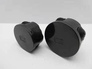 CAJA DE CONEXIONES CIRCULAR ESR RO65B RO80B IP44 IMPERMEABLE PVC PLÁSTICO NEGRO - Imagen 1 de 4