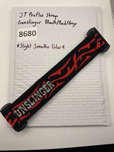 JT Proflex Strap Gunslinger nero/rosso/grigio (leggero odore di fumo) - Foto 1 di 2