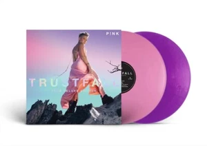Pink (P!NK) Trustfall - Tour Deluxe Edition (Pink/Purple Coloured Vinyl) RECORD - Picture 1 of 1