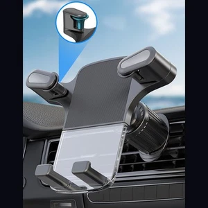 Support t��l��phone voiture conduite s?re mat��riau ABS couleur noir ramassage - Photo 1 sur 10