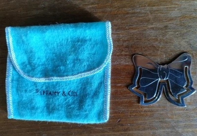 Tiffany & Co. Segnalibro Fiocco (Papillon) argento 925 con sacchetto - Immagine 1 di 4