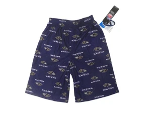 Pigiama NFL Baltimore Ravens Outerstuff viola pile pantaloncini da notte giovani piccoli - Foto 1 di 1