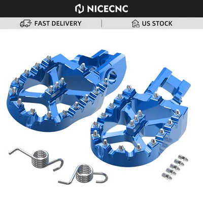 Pedales reposapiés Billet MX para Husqvarna TC85 TC125 TC250 2018-2022 azul Foto 1 de 4