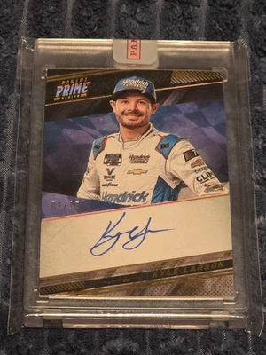 Kyle Larson On-Card Signed Panini Prime Racing 2/15 PS-KLS MINT SEALED - Image 1 of 3