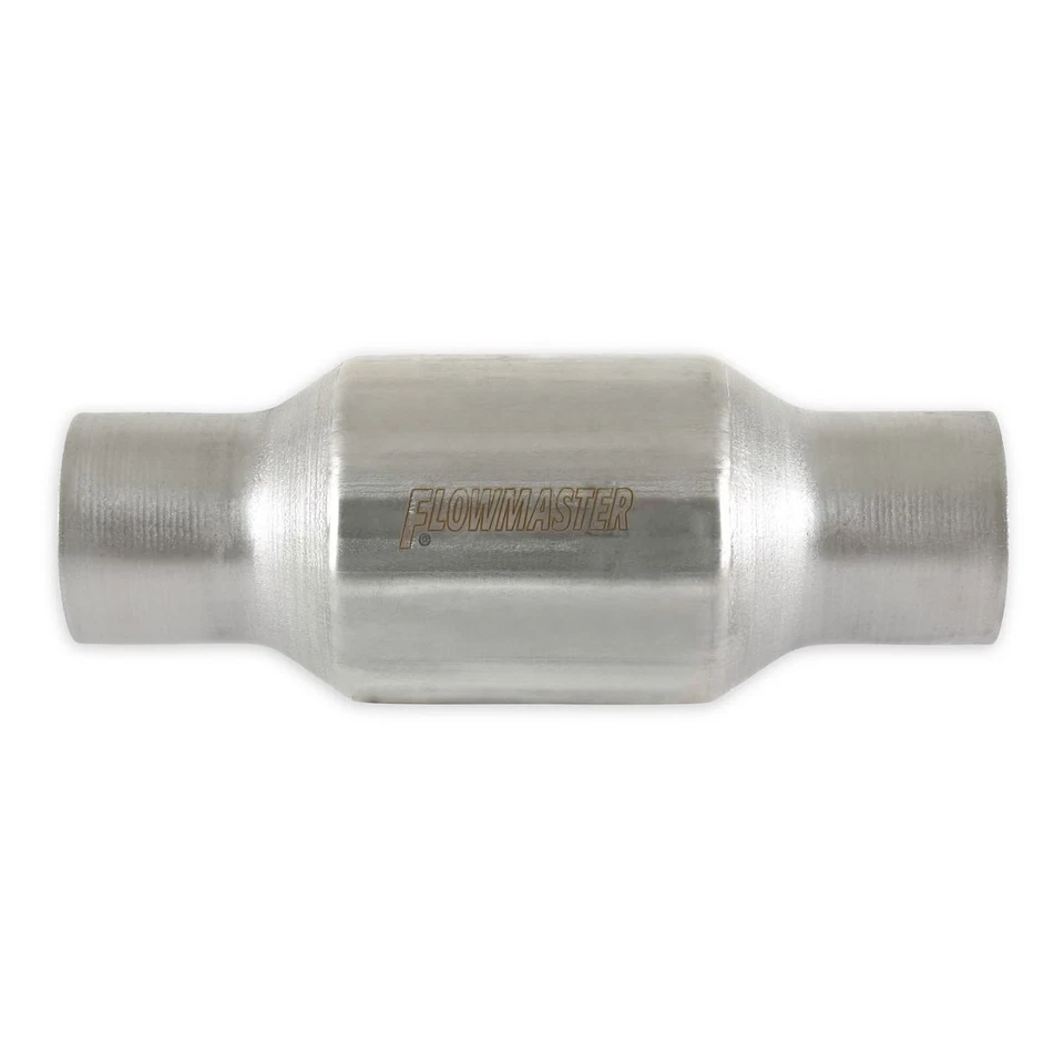 Flowmaster 2230125 Catalytic Converter 10-1/2in Overall Length Stainless Steel Foto 1 de 4
