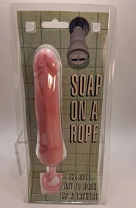 Adult Only Penis soap-on-a-rope The Best Way To Work Up A Lather Fun Gift - Picture 1 of 3