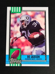 1990 Bo Jackson Los Angeles Raiders # 285 Topps Football Card NM-MINT - Picture 1 of 6