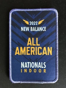 2022 New Balance Nationals Indoor Backpack ALL AMERICAN Patch. BIG FLEX! - Picture 1 of 1