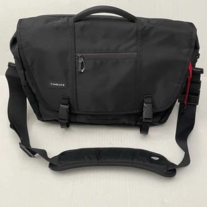 Timbuk2 Messenger Bag Crossbody Shoulder Padded Laptop Bag Travel Bag Black Sz M - Afbeelding 1 van 15
