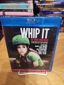 Whip It (Blu-ray, 2009) Ellen Page Kristen Wiig Drew Barrymore - Picture 1 of 4