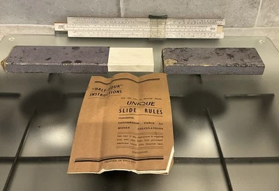 Regla deslizante universal única de colección en caja con instrucciones Foto 1 de 4