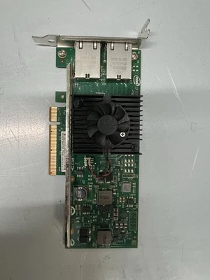 Dell Intel X540-T2 scheda di rete doppia porta 10 Gb basso profilo 03DFV8 - Immagine 1 di 3