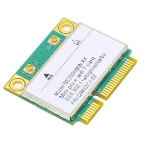 WiFi 7 Mini PCIe Network Card 8774Mbit / s Gigabit Plug and Play Adapter - Afbeelding 1 van 22