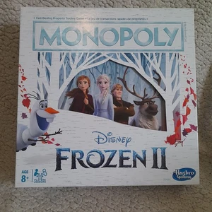 Monopoly Frozen 2 COMPLETE Boxed French And English Bilingual Version - Picture 1 of 1