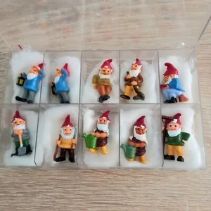 Ü-ei Fig.  -  Die Blumentopfzwerge  1988   Komplettsatz mit  Varianten und Box - Bild 1 von 1