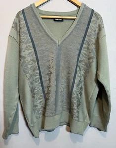 Maglione Gabicci vintage misto lana verde taglia grande - piccolo foro vedi foto - Foto 1 di 9