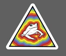 Trippy Frog Sticker Triangle Waterproof - Buy Any 4 For $1.75 Each Storewide!