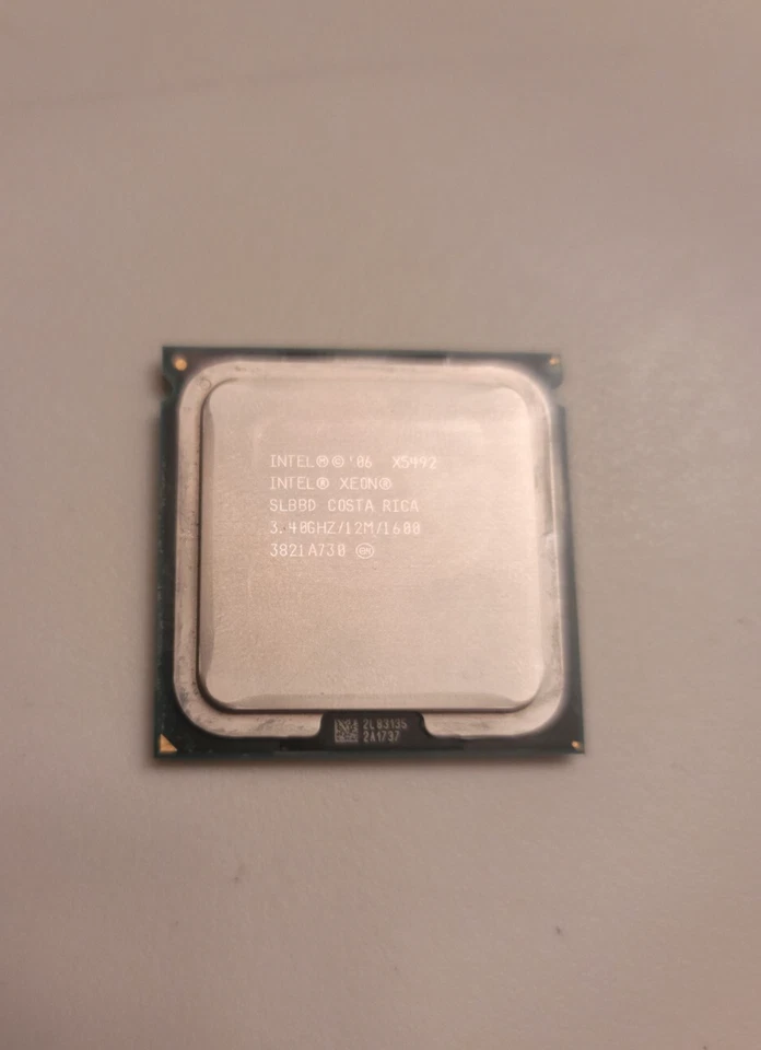 Intel Xeon X5492 SLBBD Clock 3.4GHz, 12M Cache, 4 Core, Socket LGA771, 150W CPU - Image 1 of 3