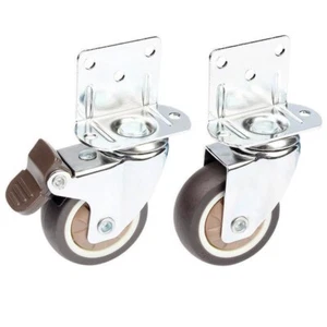 1*/ Ruedas de alta resistencia 20 kg ruedas giratorias silenciosas para mover muebles silla cuna# - Imagen 1 de 63