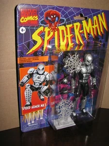 Figura de Acción Marvel Legends Retro Spider-Man Series Spider-Armor MK I 6" NUEVA L - Imagen 1 de 8