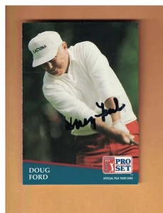 Tarjeta de golf Doug Ford Autografiada 1991 Pro Set firmada - Imagen 1 de 1
