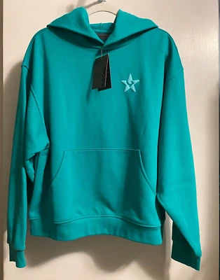 Sudadera con Capucha G/FORE para Mujer MEDIANA Teal LA Bear Flag California NUEVA Foto 1 de 4