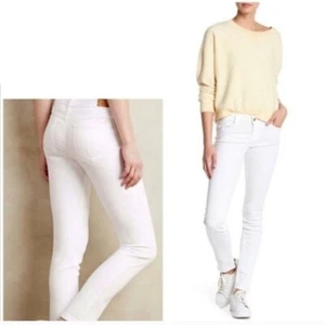NWT Level 99 Janice Ultra Skinny Jeans Womens White Denim JA2616 Jegging Sz 30 - Picture 1 of 1