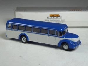 (KI-10-35) Brekina 59220 MAN MKN Roundhauber pullman blu/grigio chiaro in confezione originale - Foto 1 di 1