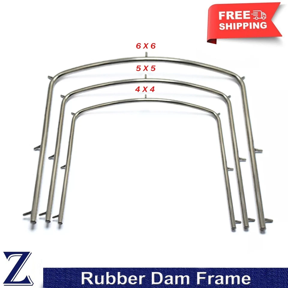 BEADEN® INSTRUMENTS Dental Rubber Dam Frame Laboratory Restorative Endodontic Instruments CE