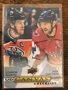 2019-20 Upper Deck Series 1 - UD Canvas - pick a card - complete your set!! - Picture 1 of 32
