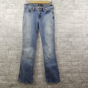 Rampage Pants Womens 28 Blue Denim Jeans Flared Light Wash - Picture 1 of 5