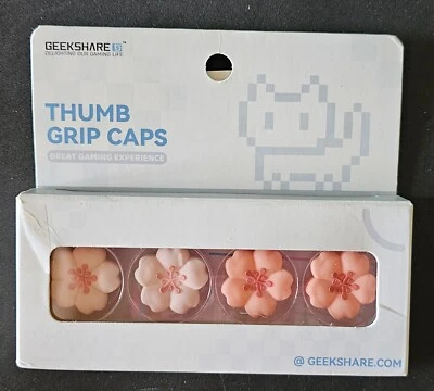 Новые без ценников крышки для большого пальца переключателя GeekShare Sakura Nintendo - Изображение 1 из 4