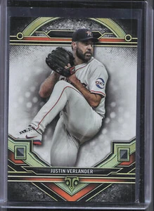 2024 Topps Triple Threads #33 Justin Verlander RG38 - Picture 1 of 2