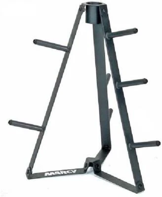 Marcy Plate Tree Tamaño Estándar 1" Placas de Peso Estante de Almacenamiento 300 LB Capacidad Gimnasio Foto 1 de 4