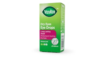 Vizulize Dry Eyes Drops 10ml - Effective And Long Lasting Relief From Dry Eyes