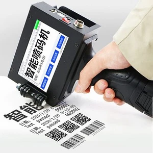 Handheld Inkjet Printer Ink box Smart Date QR Code Barcode Logo Label Machine - Afbeelding 1 van 6