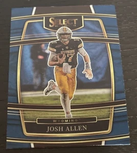 2022 Panini Select Draft Picks - Josh Allen - Blue - #100 - Wyoming - (12823) - Bild 1 von 2