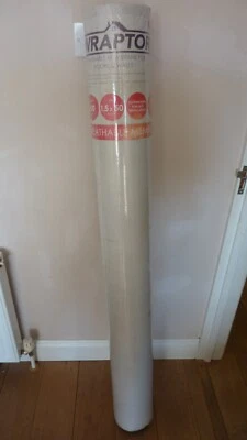 Wraptor Breather Breathable Membrane Underlay Roofing Roof / Walls 1.5m x 50m - Image 1 of 4