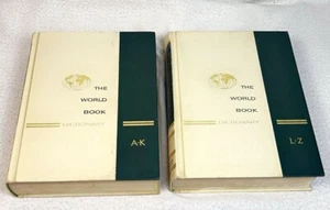 The World Book Dictionary 1969 Volume A-K & L-Z Set Of 2 - Picture 1 of 12