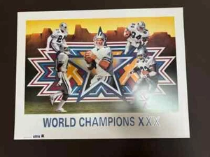World Champions XXX Dallas Cowboys Daniel Smith Signed L/E Lithograph #477/1000 - Picture 1 of 3