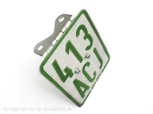 Uchwyt tablicy rejestracyjnej Skuter 50 Hercules Piaggio Gilera Kymco Scooter Hulajnoga elektryczna - Zdjęcie 1 z 4