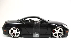JADA - DUB CITY - LEXUS SC430 (BLACK) - 1/24 DIECAST - Picture 1 of 14