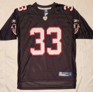 Reebok On Field Michael Turner Atlanta Falcons Black Jersey - Men's L - Picture 1 of 5