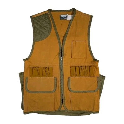 VTG SAFTBAK Hunting Vest Men's Small Back Pouch Padded Shoulder Made In USA - Image 1 of 4