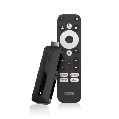 MECOOL KD3 TV Stick Android 11 TV 2GB 8GB S905Y4 WiFi BT 4K Netflix Media Player - Image 1 of 4