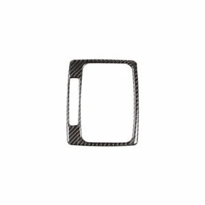 For Benz C-Class 2007-14 Real Carbon Fiber Central Console Gear Shift Cover Trim - Foto 1 di 6