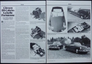 CITROEN DS 19 cabriolet au 1-16 de Heller....un rapport modèle #8511m - Photo 1/1